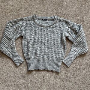 Zara Gray Women's Crew Neck Sweater